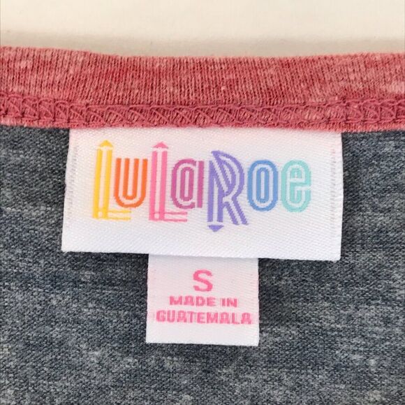 NEW LuLaRoe Julia Raglan Shirt Dress Women's Small Stretch Knit Midi Crew Neck - Picture 10 of 11